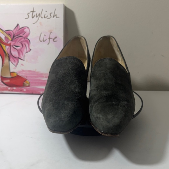 Cole Haan Olive Green Women's Suede Shoes - Size 8B - Picture 3 of 9